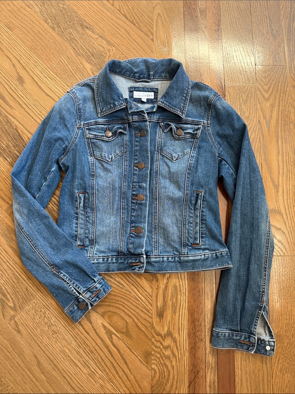 LOFT Blue Denim Jean Jacket